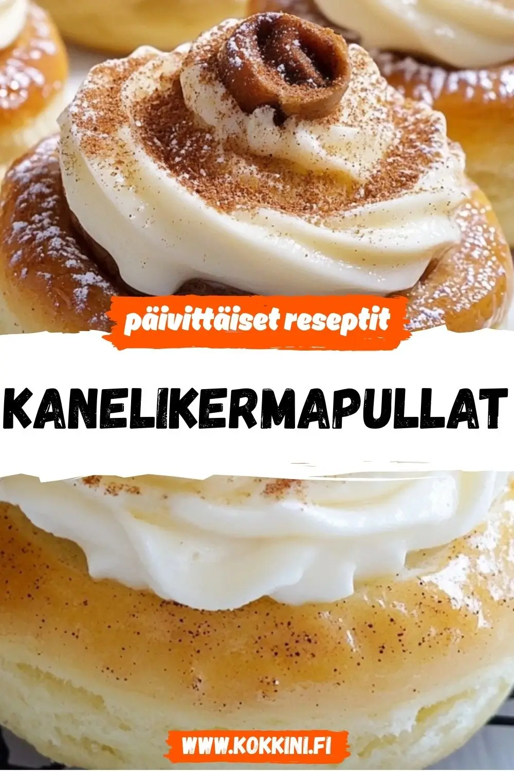 Täydelliset mehevät pullat kanelikermavaahdolla: resepti, joka hurmaa