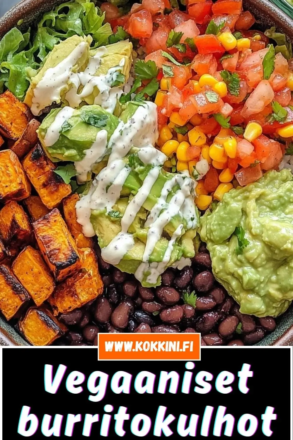 3 nopeaa vegaanista burritokulhoa – gluteeniton valinta