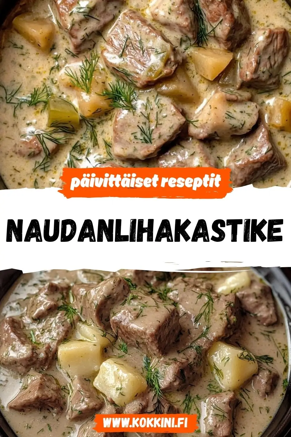 Murea naudanlihakastike kotikeittiössä valmistettuna