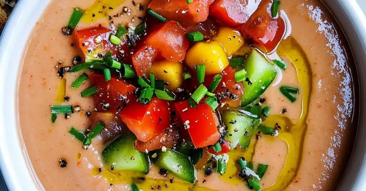 Gazpacho: raikas kylmä keitto kesän helteisiin