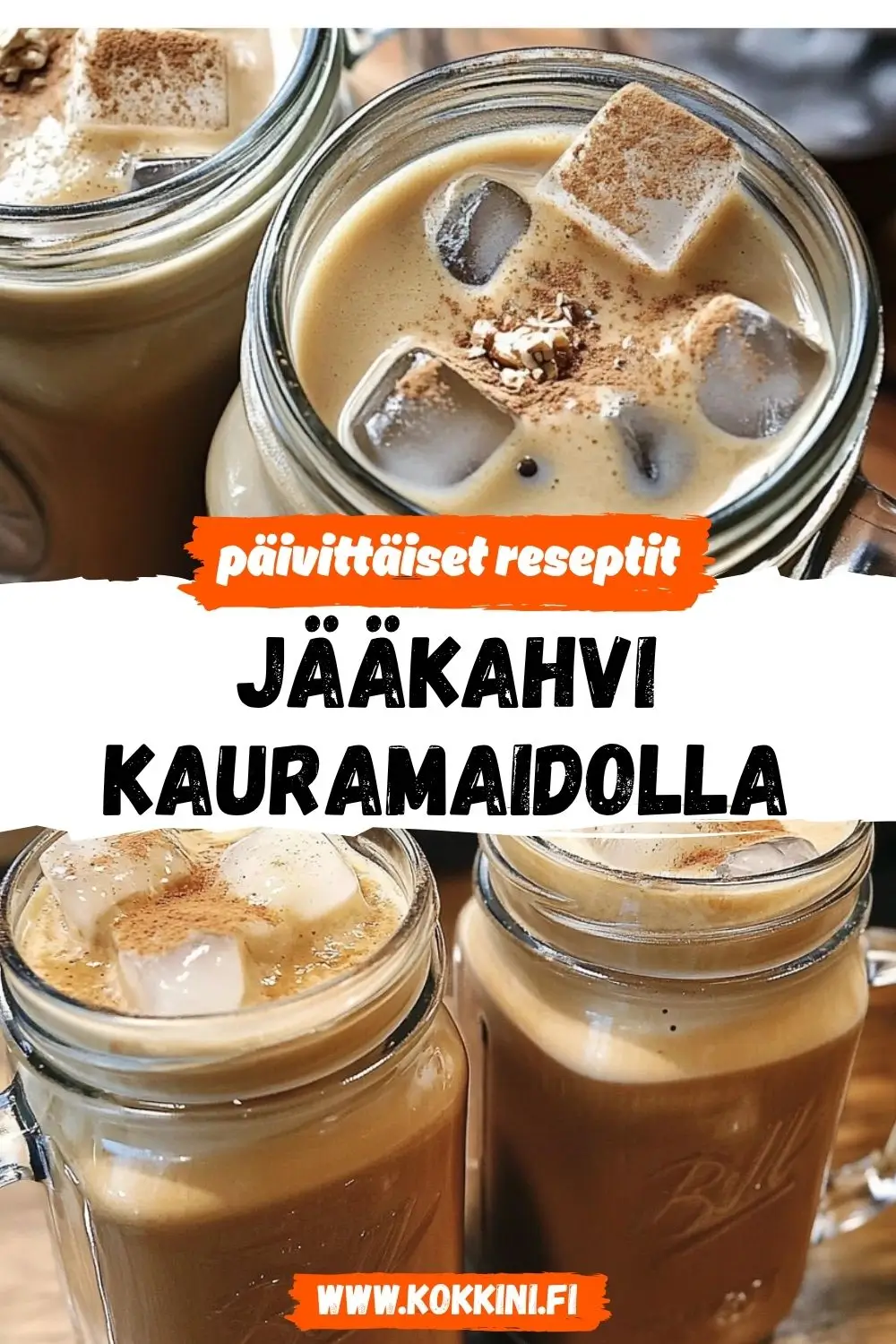 Jääkahvi kauramaidolla: 3 raikasta resepti-ideaa