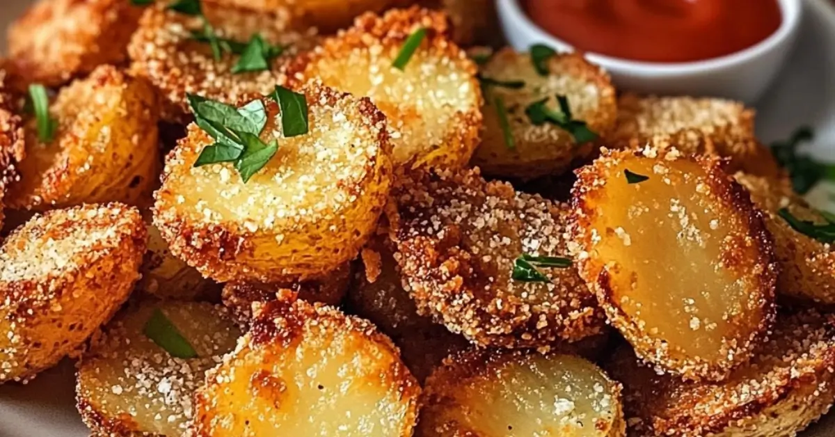 Täydelliset valkosipuli-parmesaaniperunat kotona