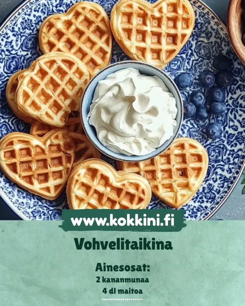 Paras Vohvelitaikina Kivennäisvedellä