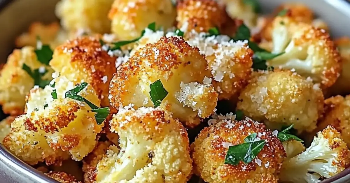 Rapeaksi paahdettu parmesaanikukkakaali: helppo herkku