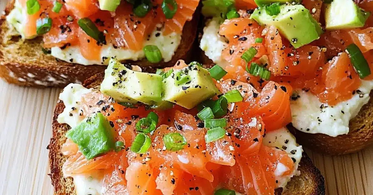 Wasabileipä ja lohitartar: 5 minuutin herkku