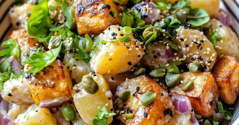 Helppo Tofu-Perunasalaatti: Täydellinen Vegaaniruoka