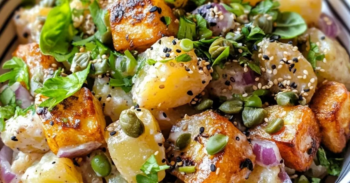 Helppo Tofu-Perunasalaatti: Täydellinen Vegaaniruoka