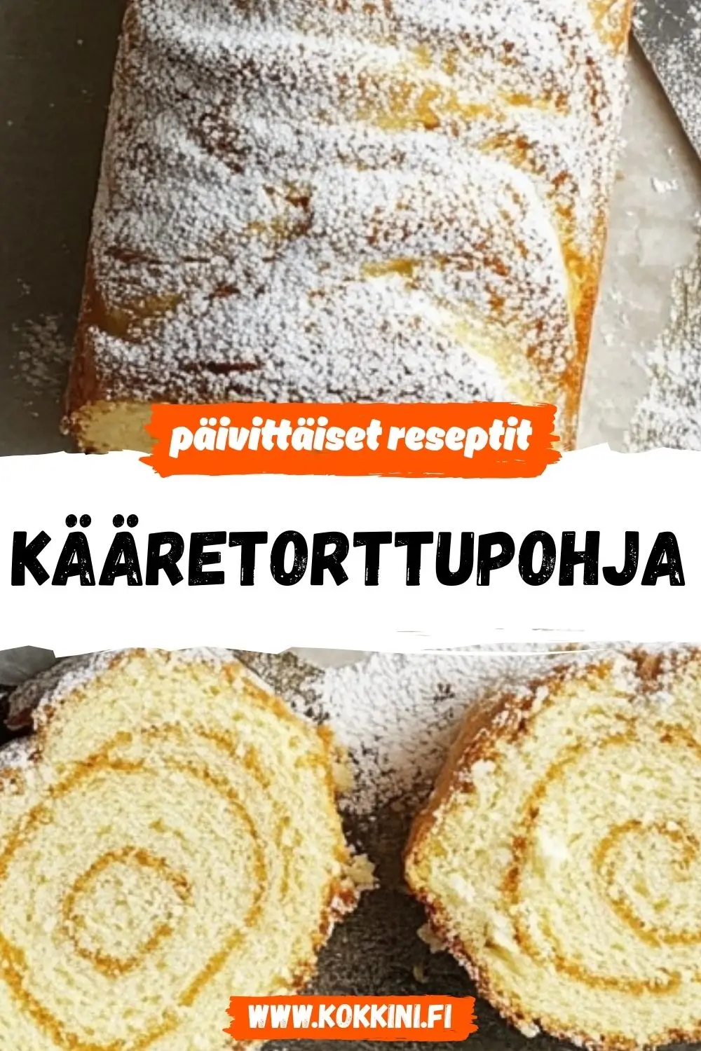 Kääretorttupohja: Täydellinen pohja joka täytteelle