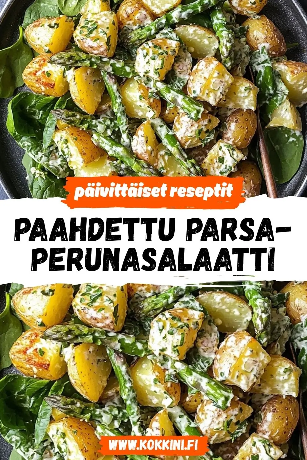 paahdettu parsa-perunasalaatti