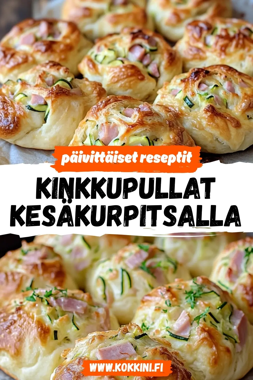 Kinkkupullat kesÀkurpitsalla: 1 helppo resepti