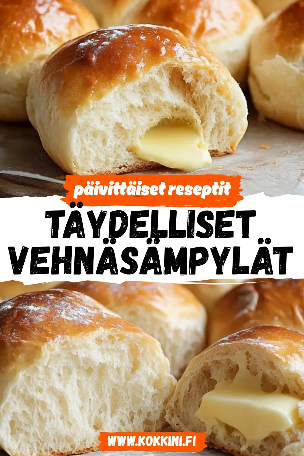 Täydelliset Vehnäsämpylät Alle 30 Minuutissa