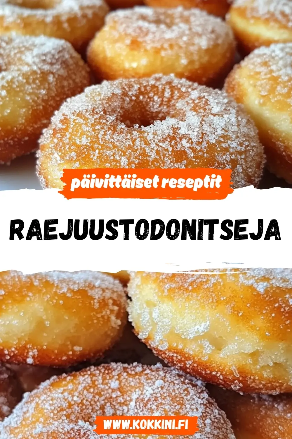 Raejuustodonitseja helposti itse tehtynä