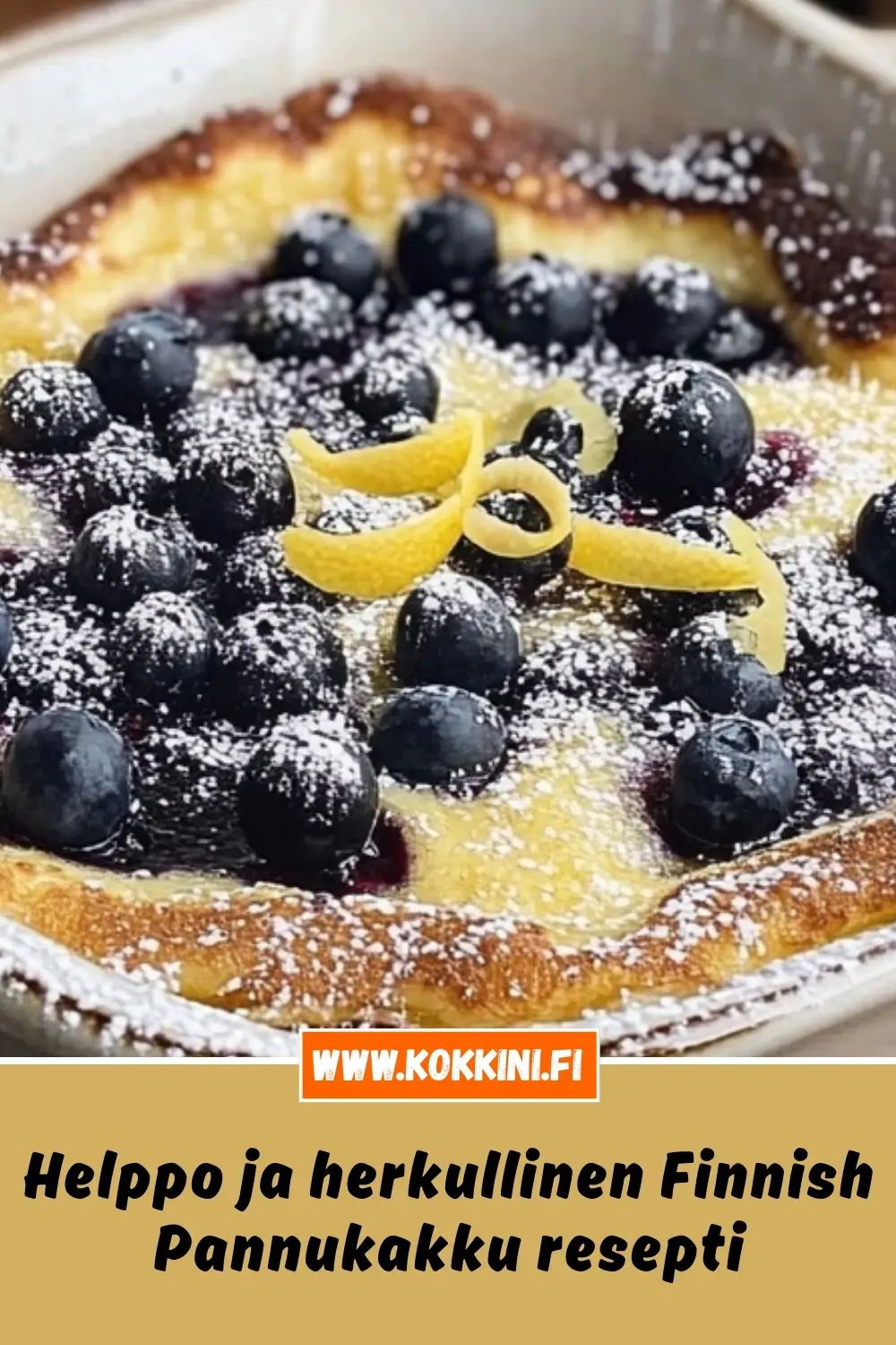 Helppo ja herkullinen Finnish Pannukakku resepti