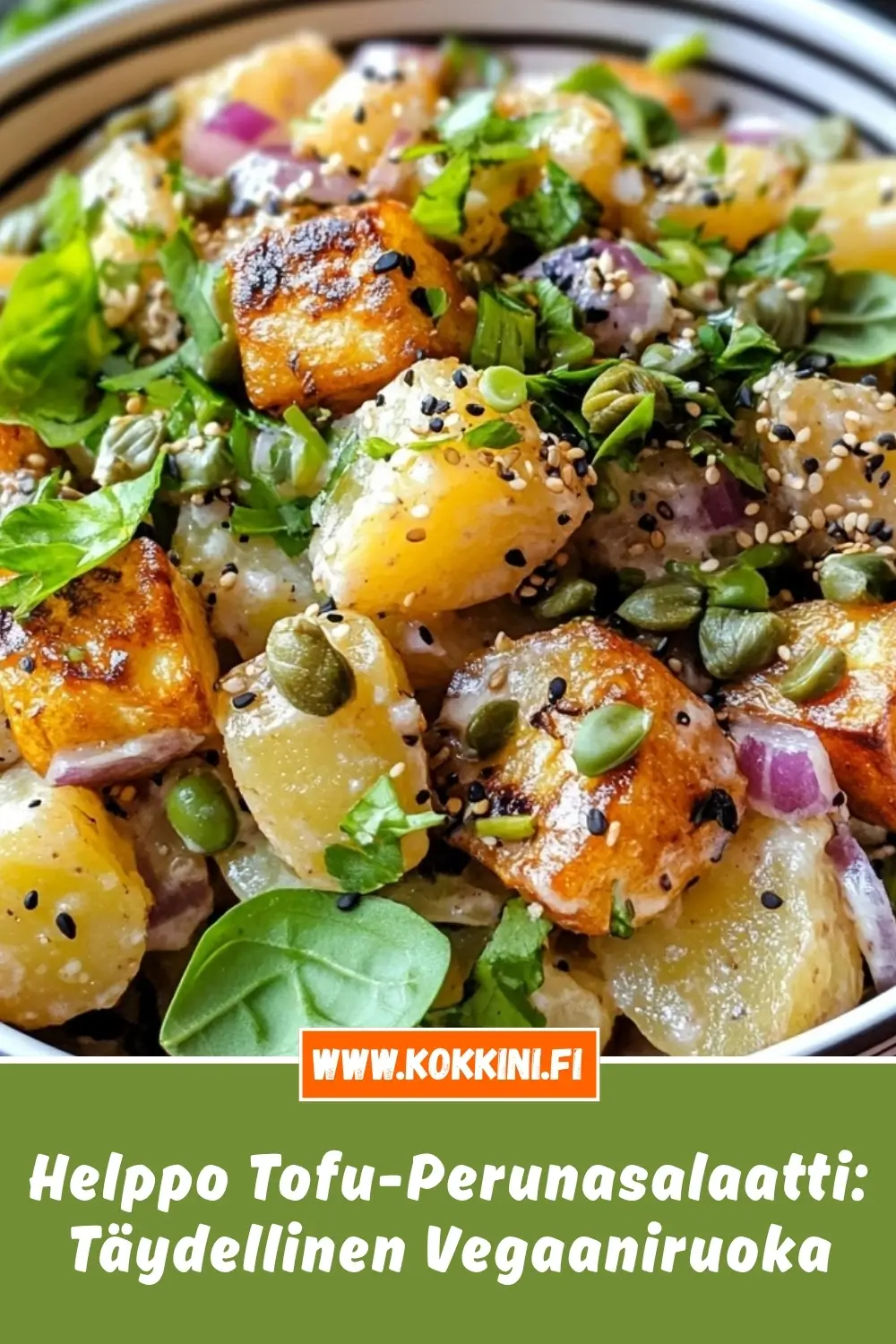 Helppo Tofu-Perunasalaatti: Täydellinen Vegaaniruoka