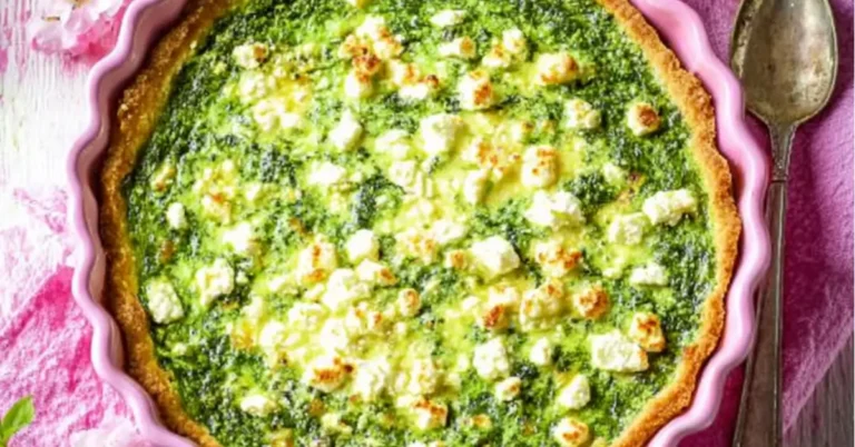Helppo Feta Pinaattipiirakka Resepti - Valmis 30 Minuutissa