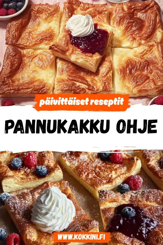 Helppo pannukakku ohje: valmis 15 minuutissa!