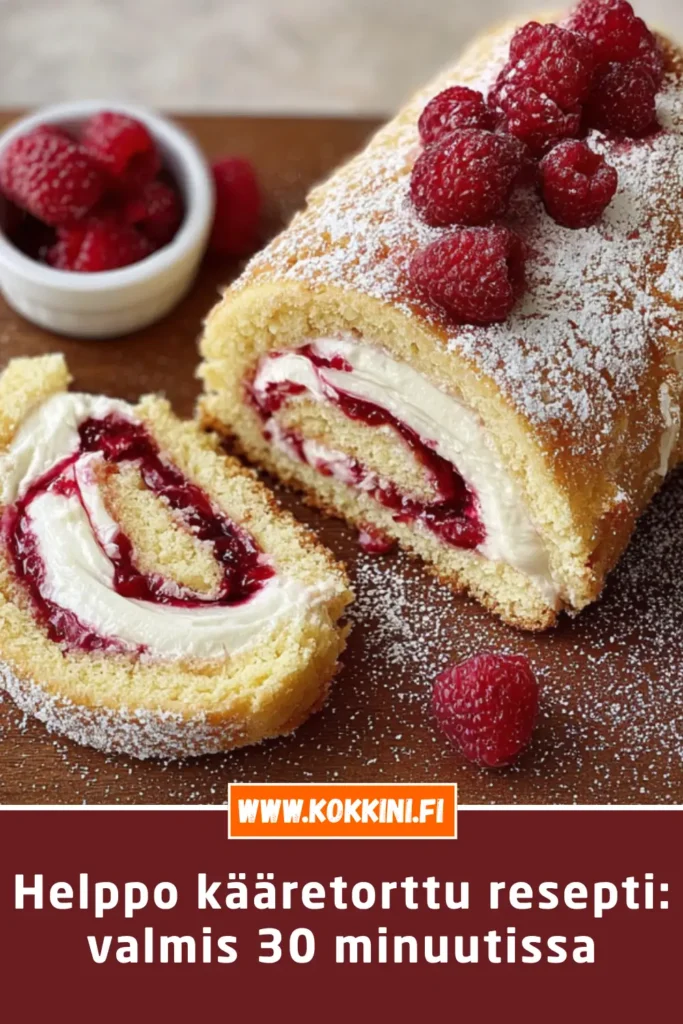 Kääretorttu resepti vaihe vaiheelta! Opi tekemään kuohkea ja mehevä kääretorttu kotona. Täydelliset mittasuhteet ja vinkit onnistumiseen.