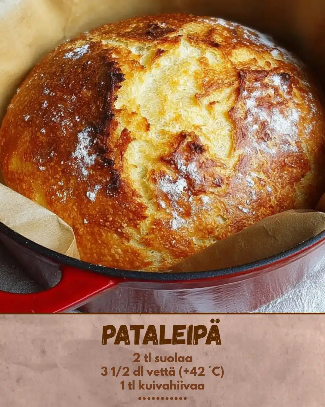 Pataleipä ilman vaivausta: täydellinen kesäherkku