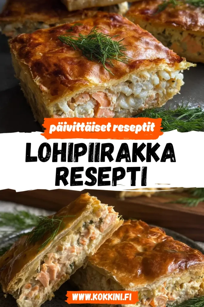 Lohipiirakka resepti: perinteinen ja täyteläinen maku