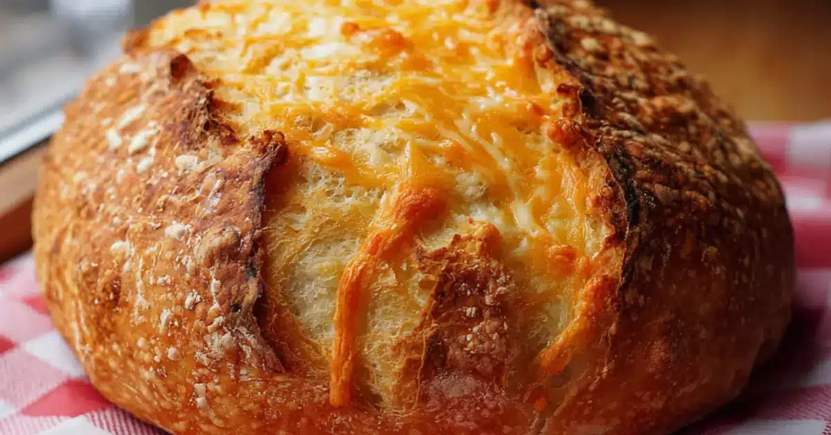 Cheddar-pataleipä kotiuunissa: täydellinen lopputulos