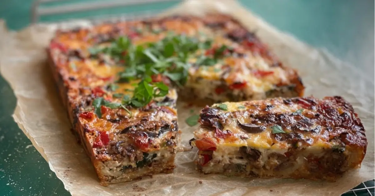 15 min Pizzapannari jauhelihasta: Helppo resepti