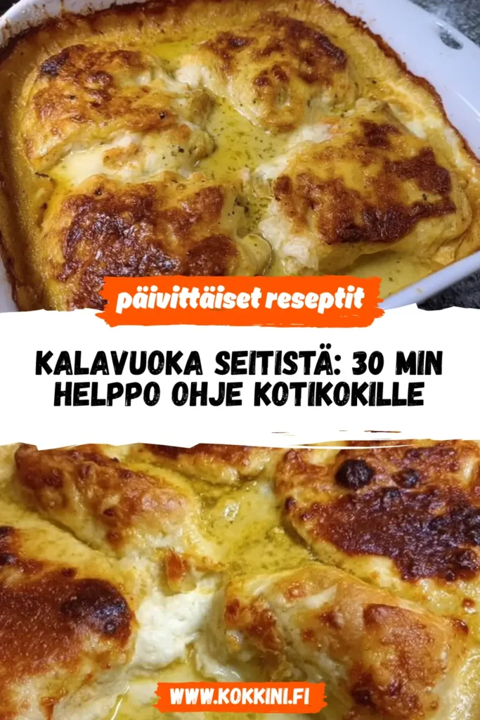 Kalavuoka seitistä: 30 min helppo ohje kotikokille