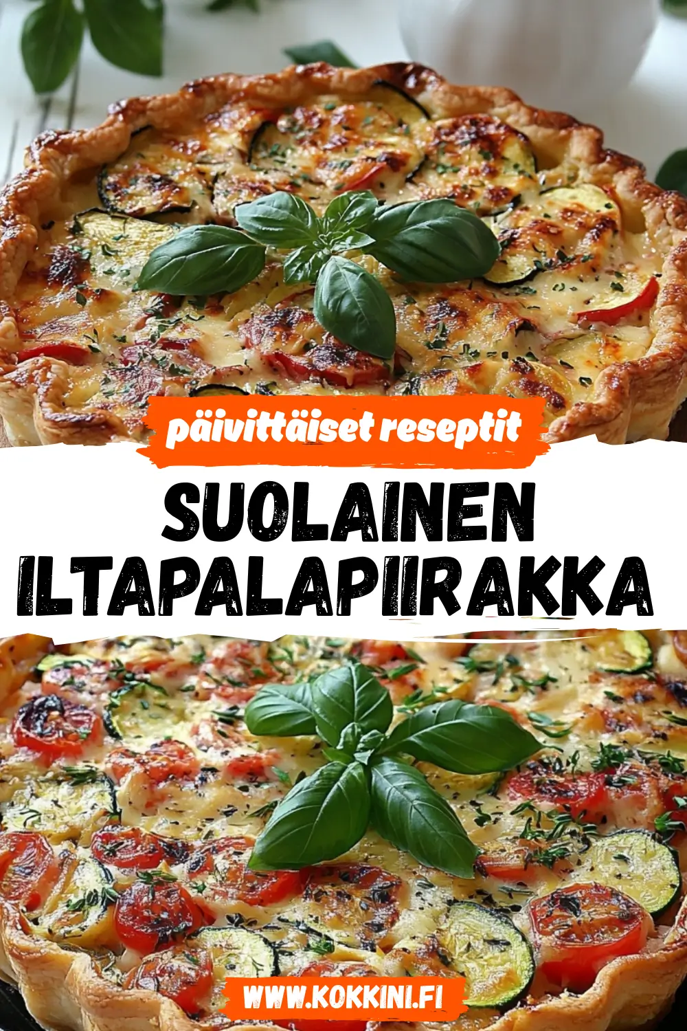 Suolainen iltapalapiirakka: helppo ja herkullinen resepti