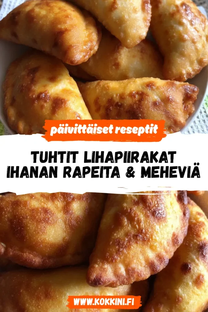 Tuhtit Lihapiirakat: Ihanan Rapeita & Meheviä