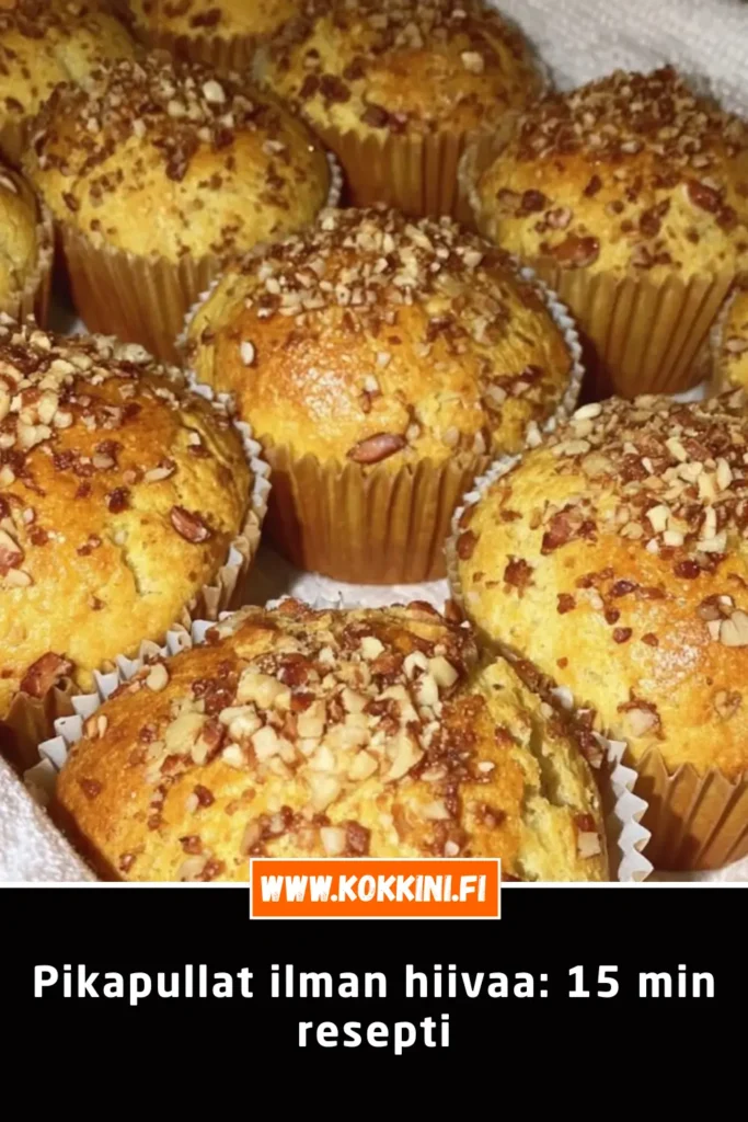 Pikapullat ilman hiivaa: 15 min resepti