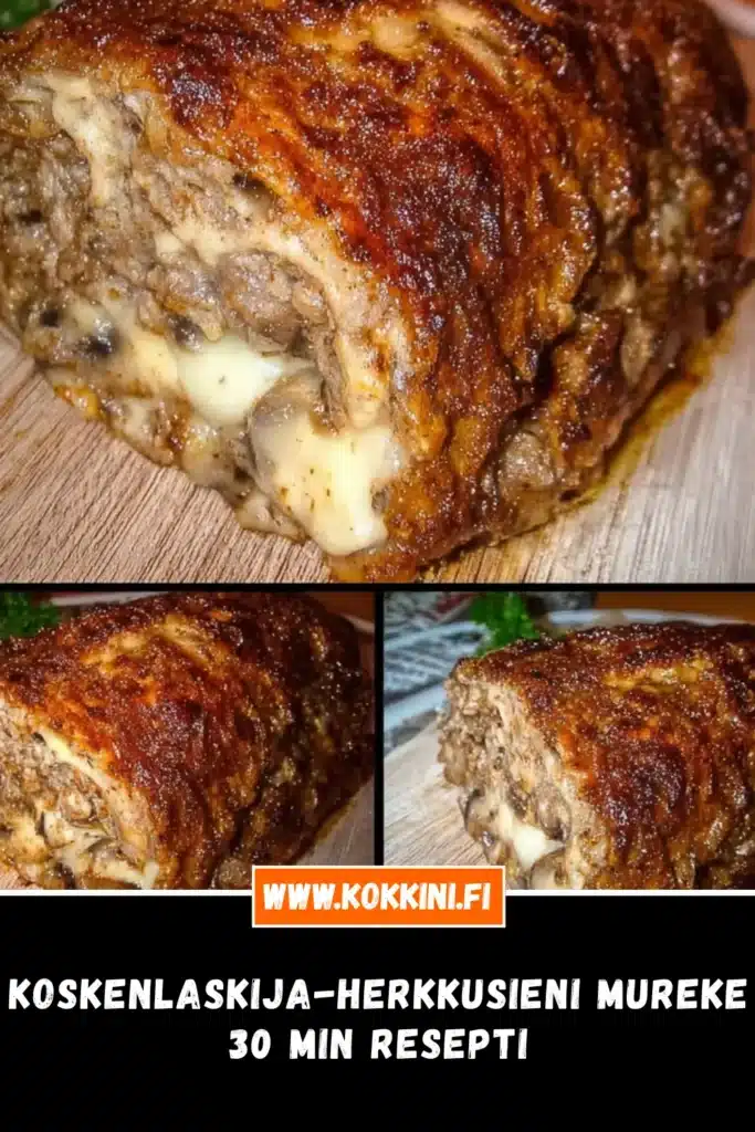 Koskenlaskija-herkkusieni mureke: 30 min resepti