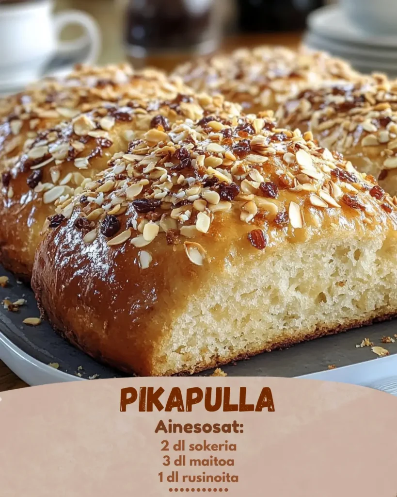 Pikapulla resepti: valmis 15 minuutissa!