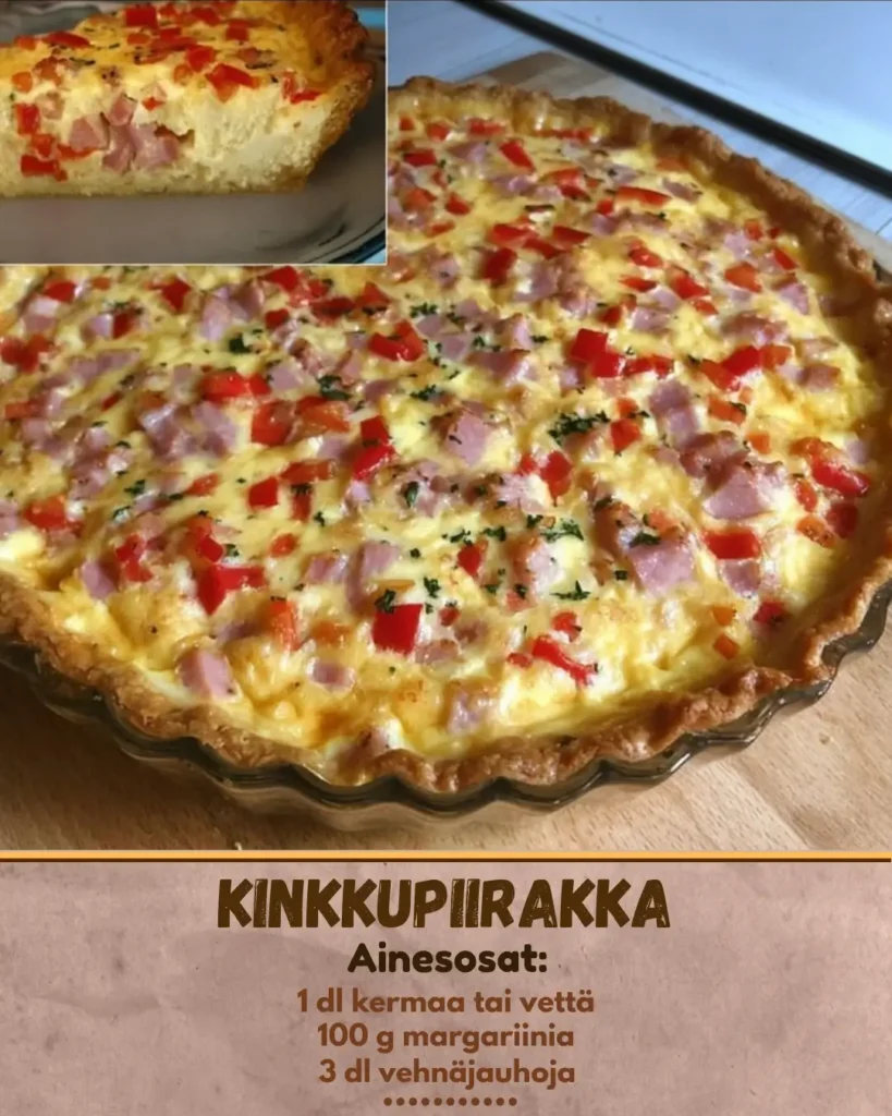 Paras kinkkupiirakka 30 minuutissa: kokeile nyt!