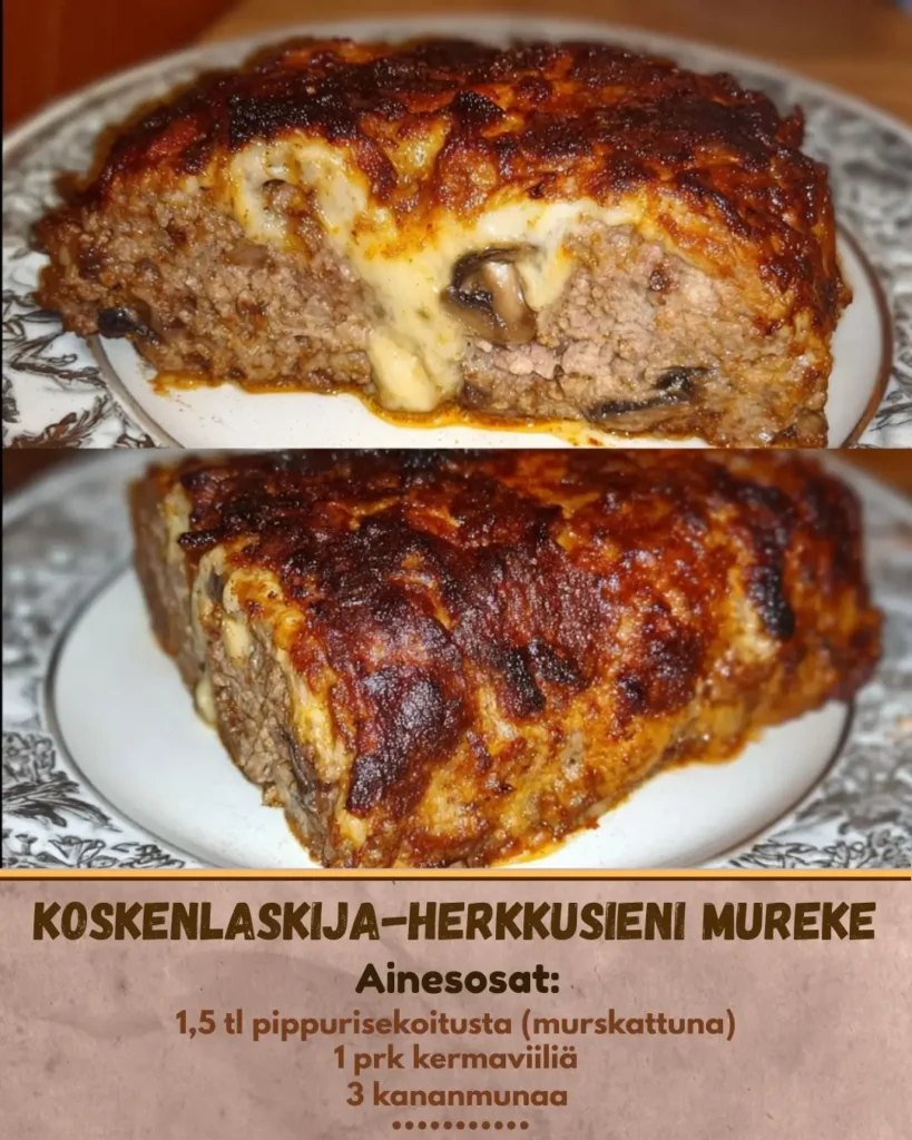 Koskenlaskija-herkkusieni mureke: 30 min resepti