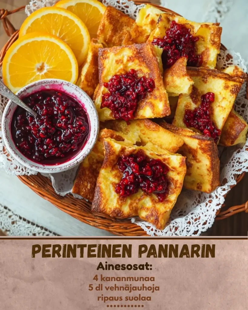 Kuinka tehdä perinteinen pannari 15 minuutissa
