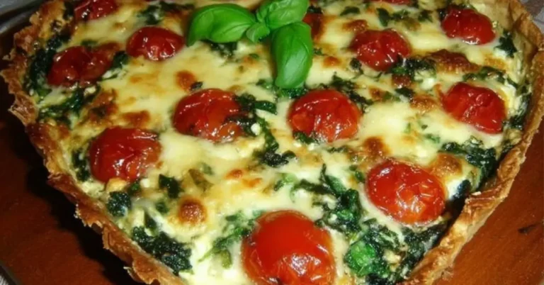 Valmista Feta-Pinaattipiirakka 15 Minuutissa!