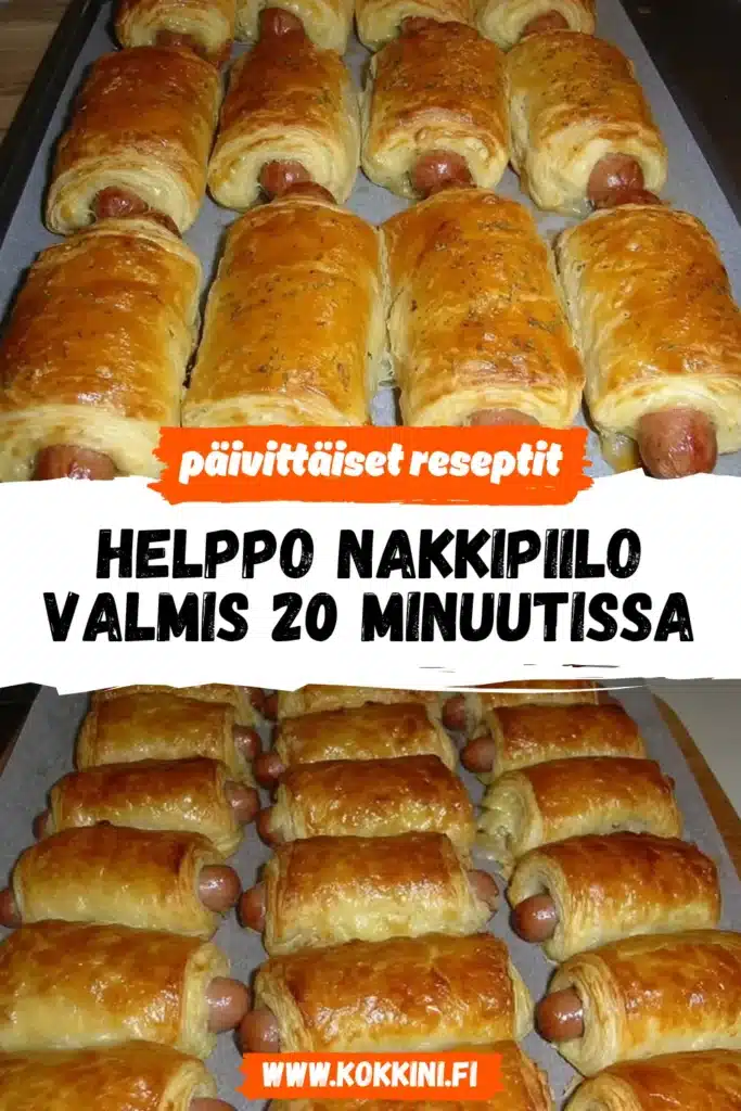 Helppo nakkipiilo: valmis 20 minuutissa