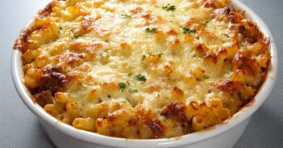Mummon makaronilaatikko lihaliemellä | Aito resepti