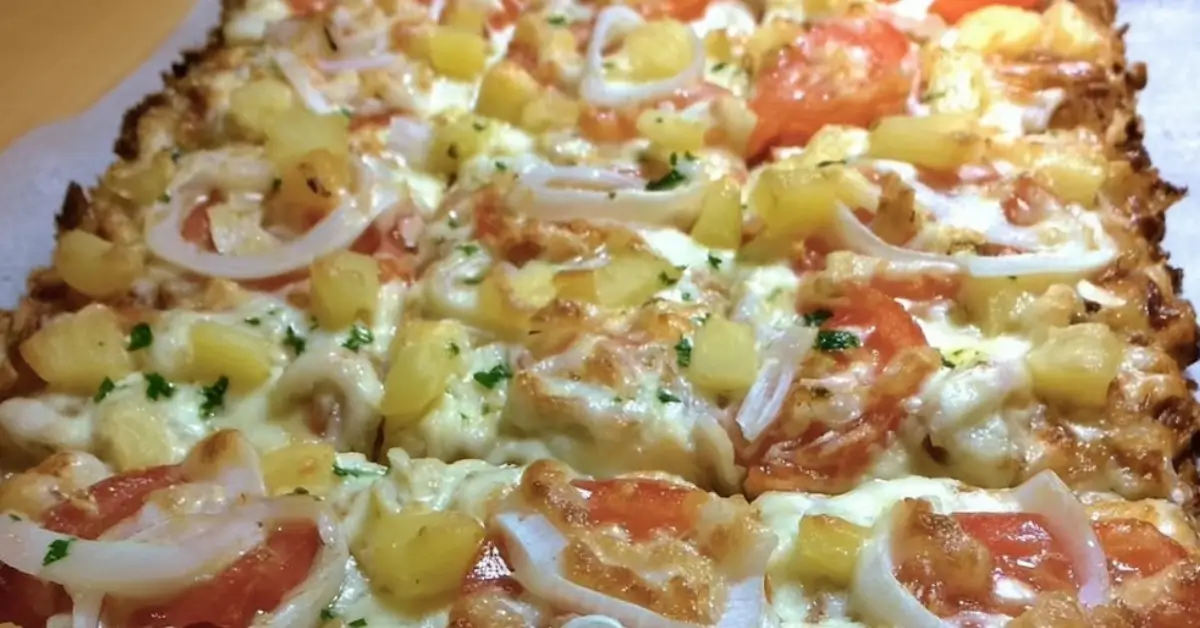 Vain 4 ainetta: Täydellinen hiivaton pizzapohja