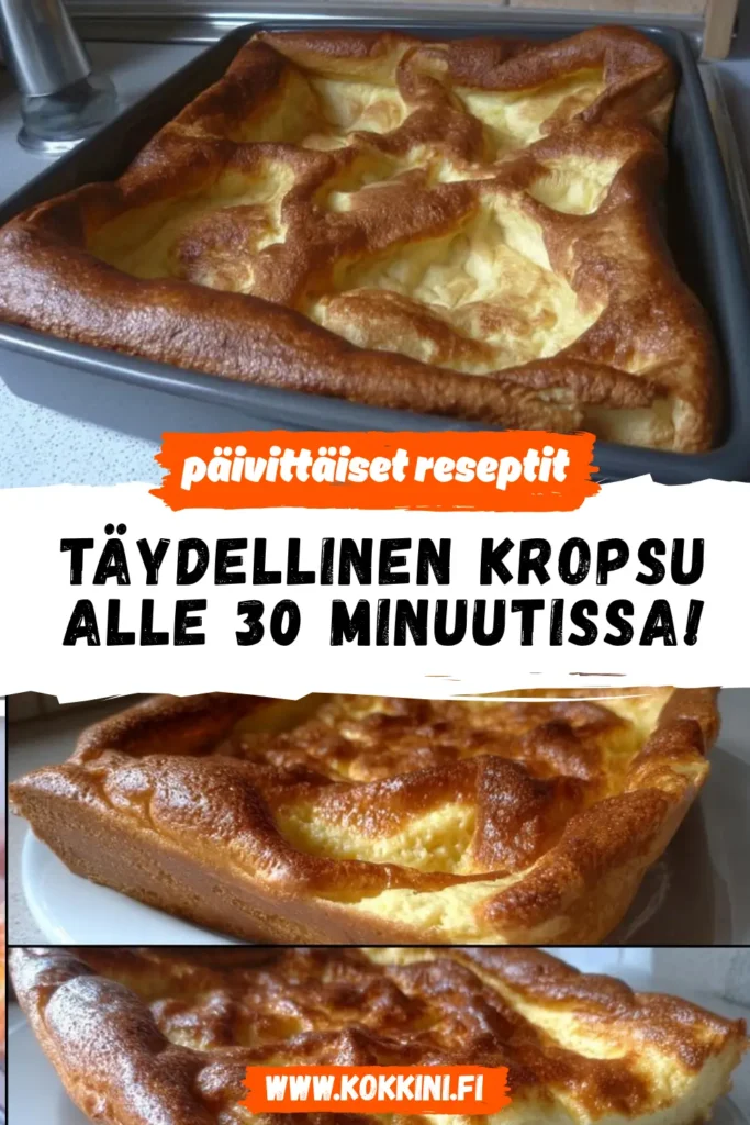 Täydellinen kropsu alle 30 minuutissa!