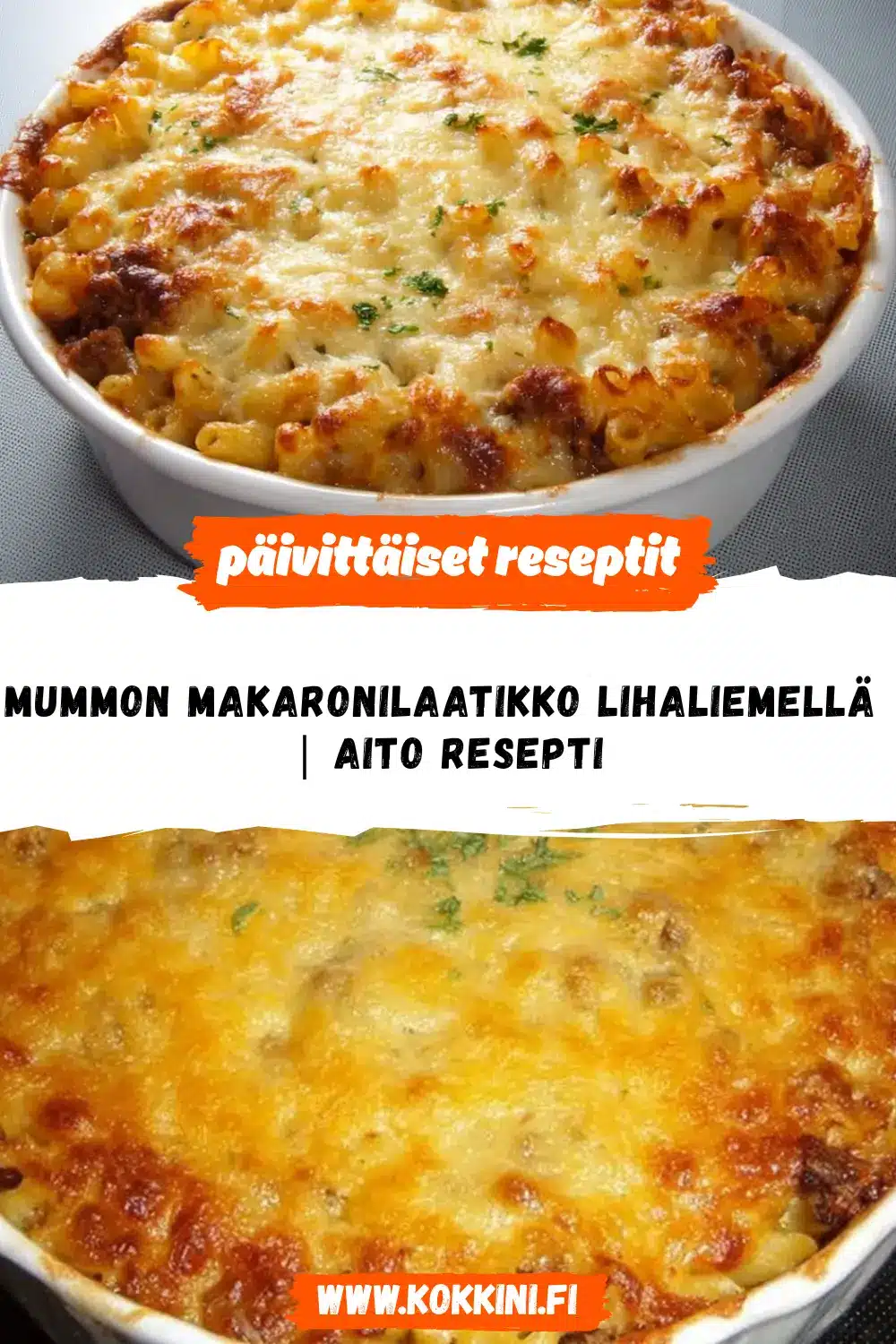 Mummon makaronilaatikko lihaliemellä | Aito resepti