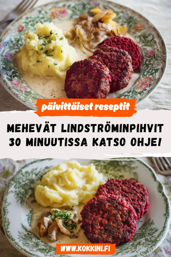 Mehevät Lindströminpihvit 30 minuutissa – Katso ohje!