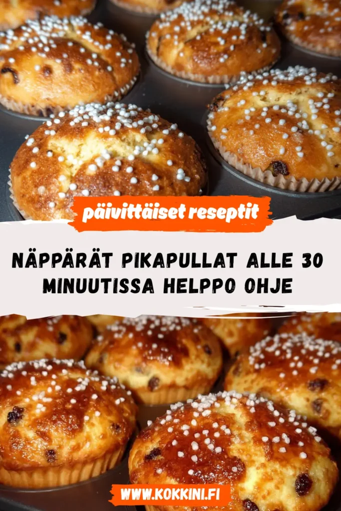 Näppärät pikapullat alle 30 minuutissa – Helppo ohje