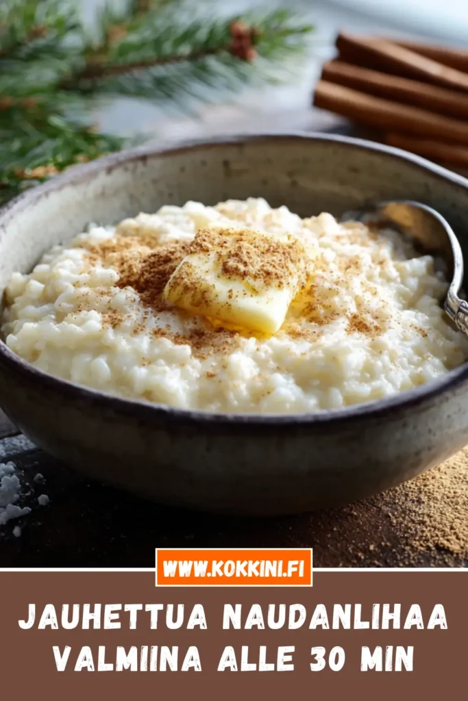 Jauhettua naudanlihaa valmiina alle 30 minuutissa