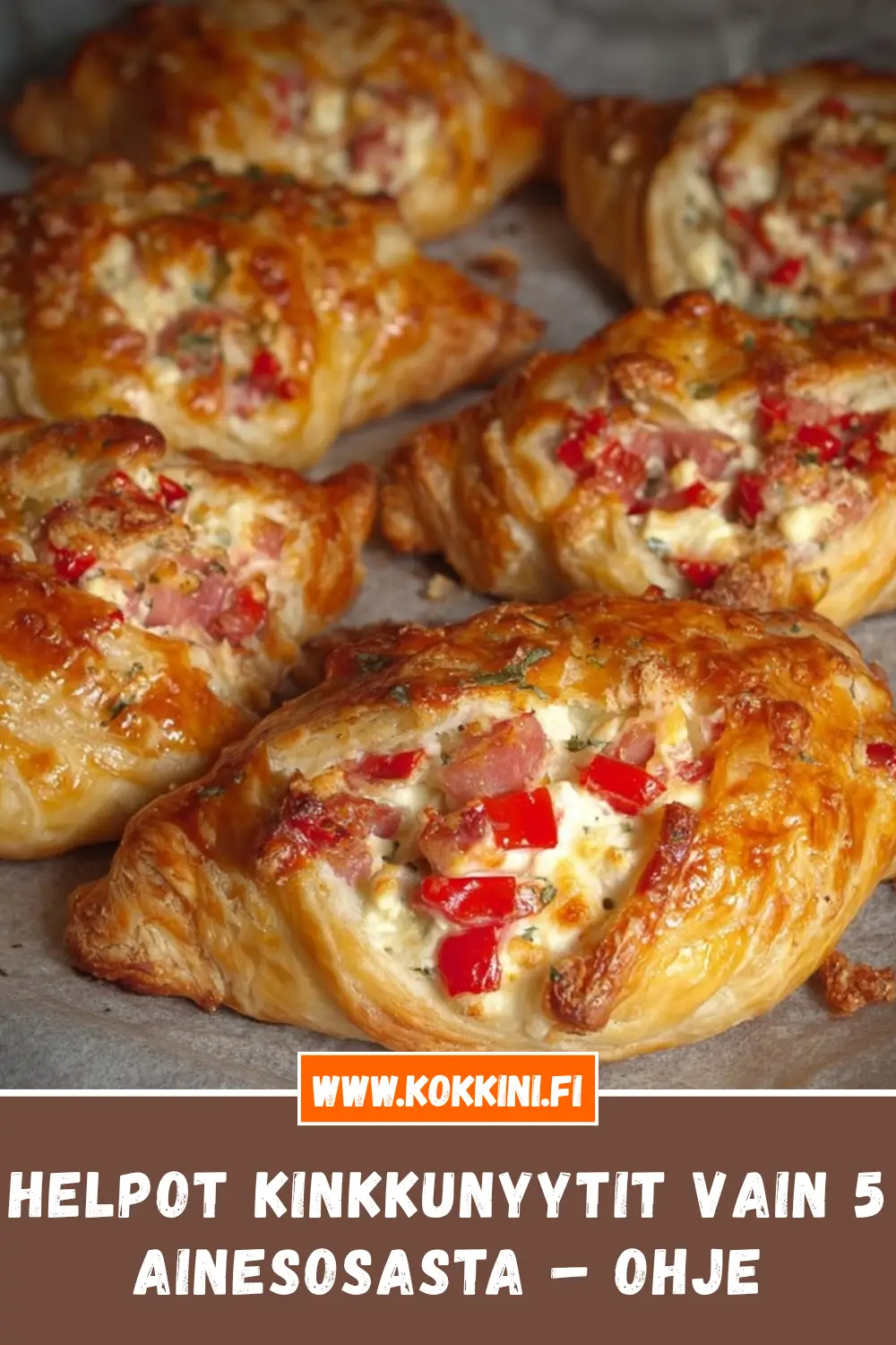 Helpot kinkkunyytit vain 5 ainesosasta – Ohje