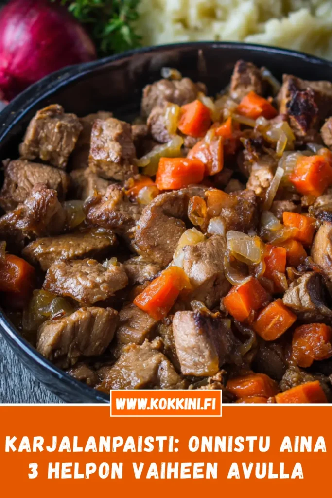 Karjalanpaisti: Onnistu aina 3 helpon vaiheen avulla