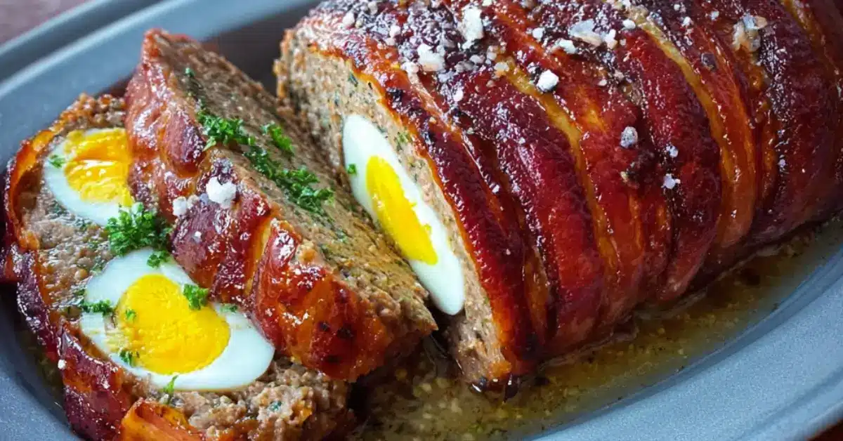 Munilla täytetty lihamureke 5 helpossa vaiheessa