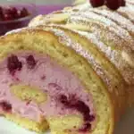 Puolukka-mansikkarahka-kääretorttu alle 30 min