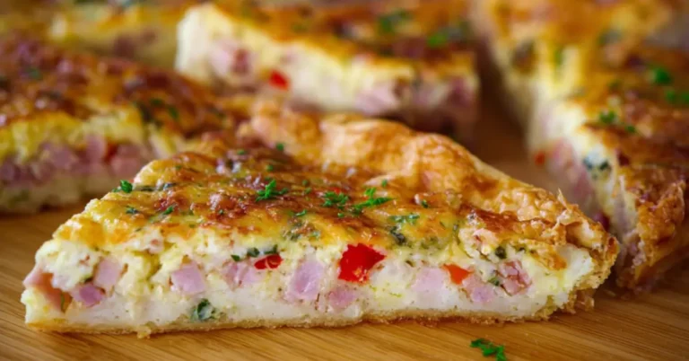 Kinkkupiirakka pellille alle 45 min – Nopea ohje