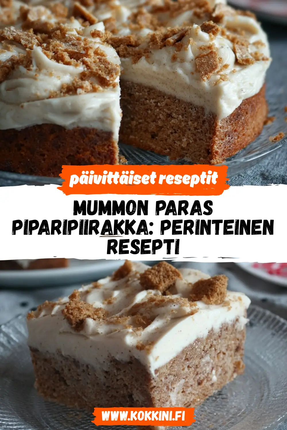 Piparipiirakka 30 minuutissa: Helppo ja mehevä ohje
