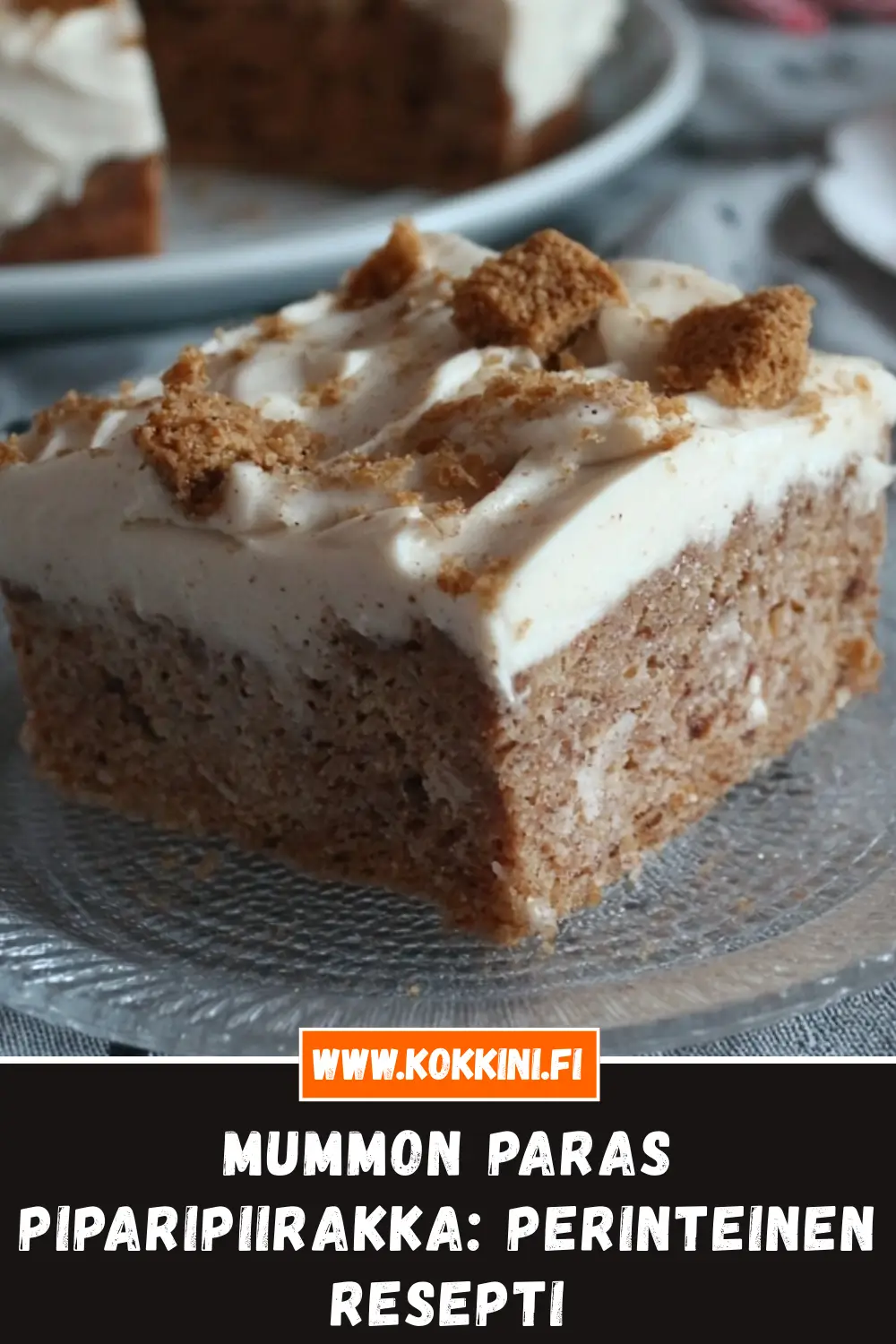 Piparipiirakka 30 minuutissa: Helppo ja mehevä ohje